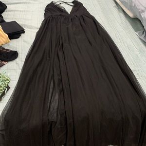 Maxi black dress